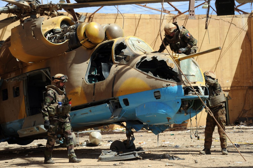 Mil Mi-24D en Mali