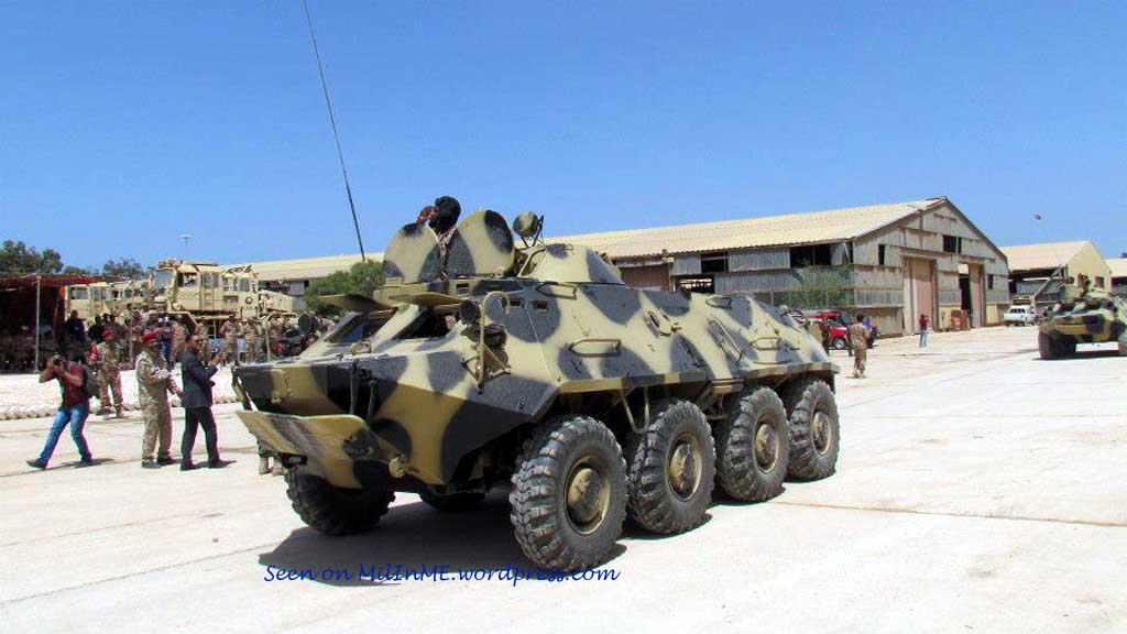 BTR-60PB del Batallón 204