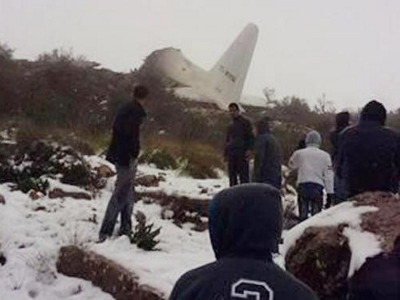 Se estrella un C-130 argelino