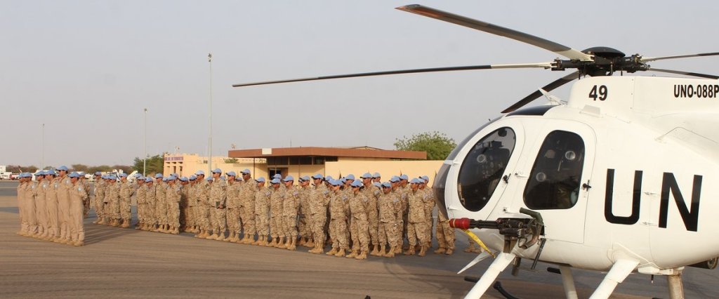 El Salvador despliega tres helicópteros en Mali