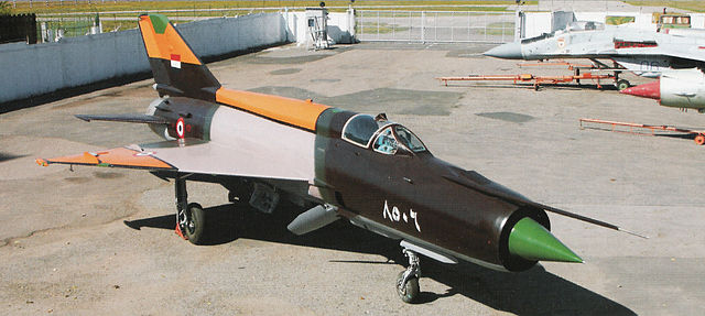 MiG-21 egipcio.