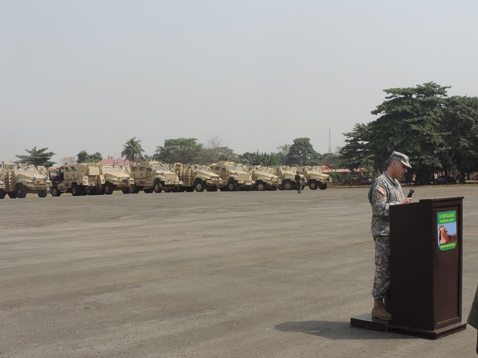 MRAPs en Nigeria