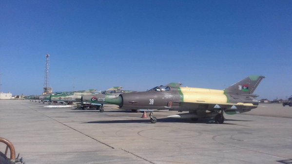 MiG-21 en Libia