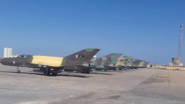 MiG-21 en Libia