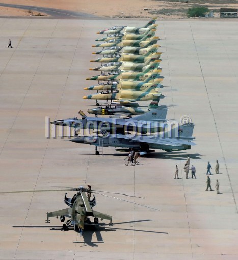 Aviones en Misrata
