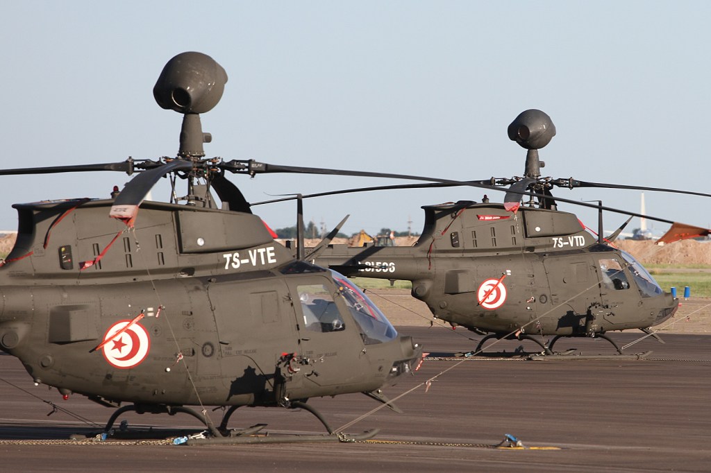 Más información de los Kiowa Warrior&nbsp;tunecinos