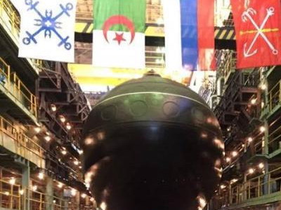 Argelia recibirá pronto un nuevo submarino ruso de la clase&nbsp;Kilo